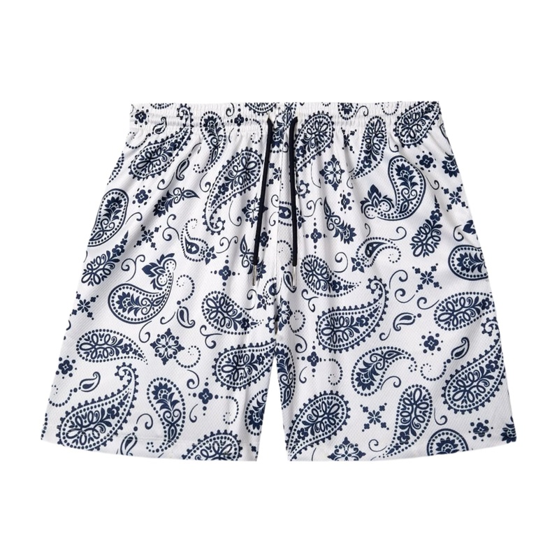 The Drip Shop Paisley Paradise Shorts
