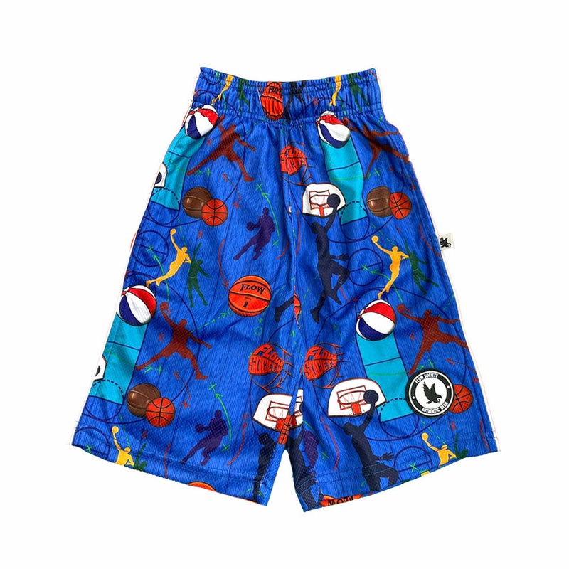 Flow Society Boys’ Multi League Basketball Short