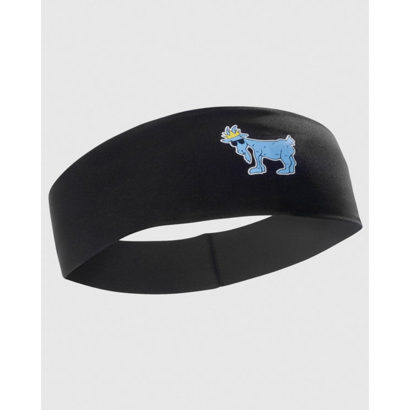 Goat USA OG Headband|Black|Carolina Blue|White