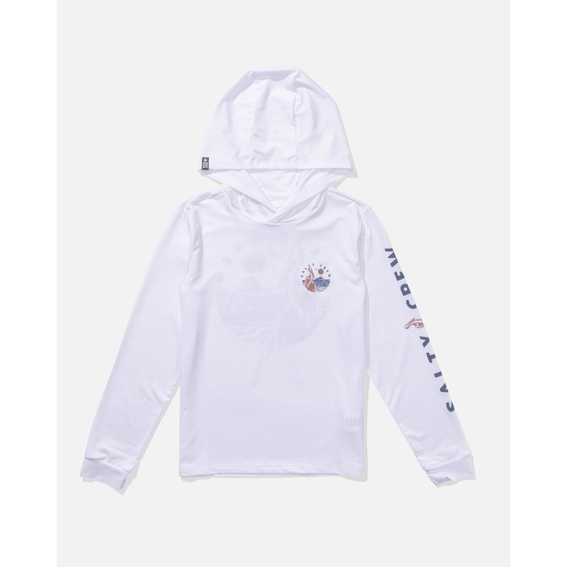 Salty Crew Boys’ Stakeout Hooded Sunshirt