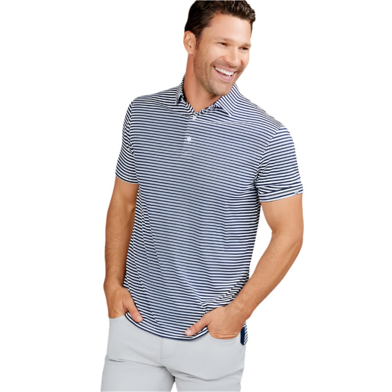 Tasc Men’s Cloud Polo – Air Stripe