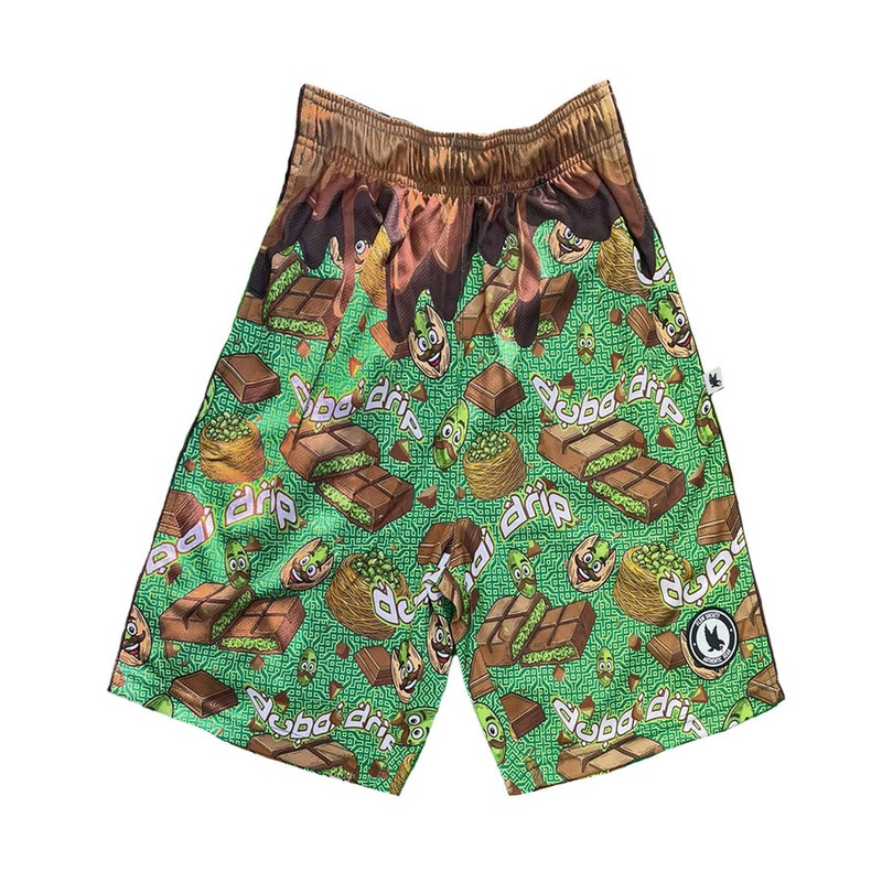 Flow Society Boys’ Dubai Drip Chocolate Short