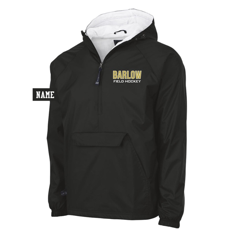 Barlow Field Hockey Hooded 1/4 Zip Wind Breaker