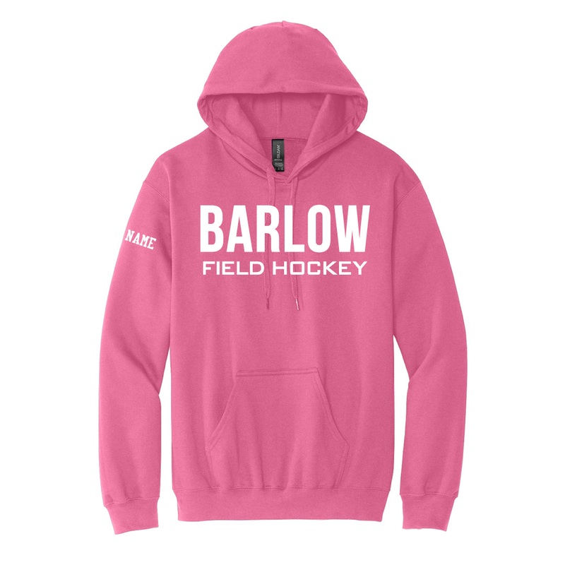 Barlow Field Hockey PINK Hooded Sweatshirt