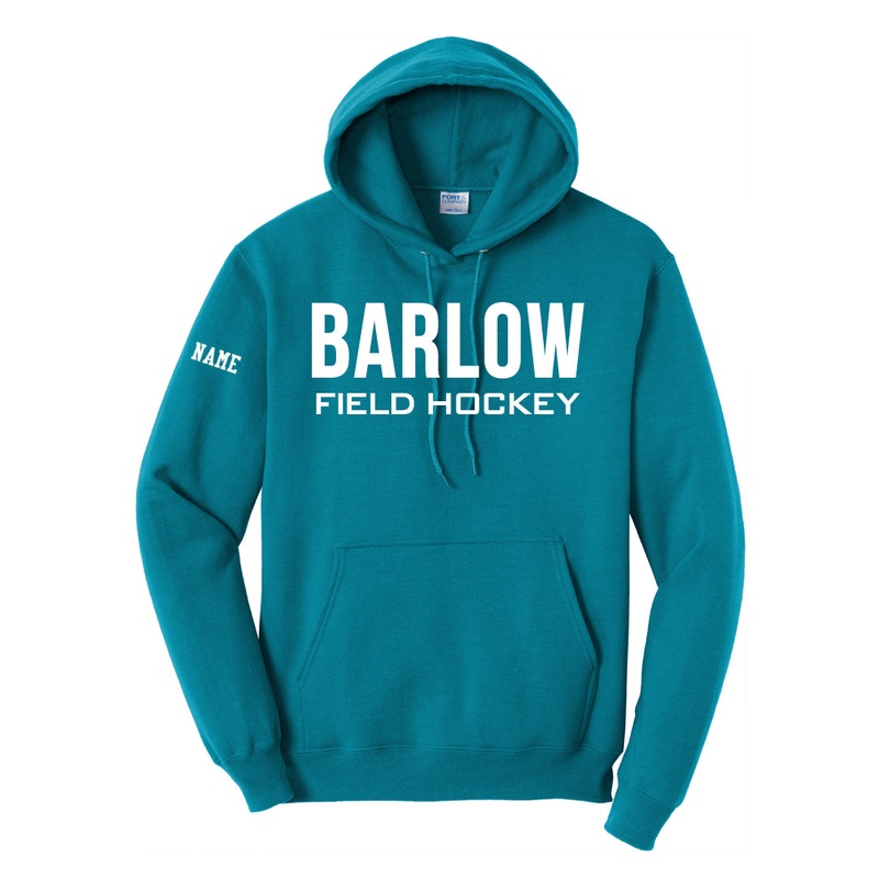 Barlow Field Hockey Teal Hooded Sweatshirt