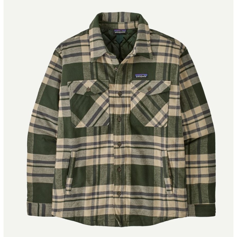 Patagonia Men’s Lightweight Insulated Fjord Flannel Shirt