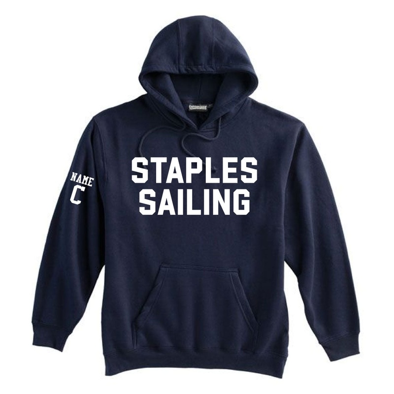Staples Sailing Hoodie|Navy|Grey|Adult XS|Adult S|Adult M|Adult L|Adult XL|Adult XXL