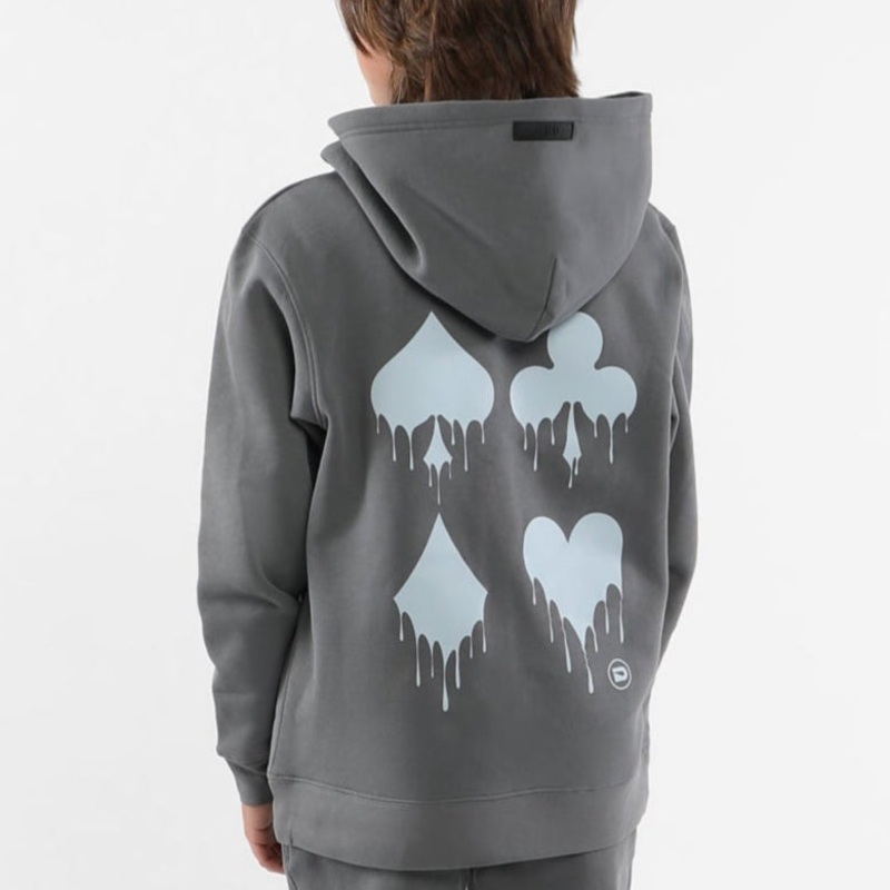 The Drip Shop Kids’ King of Aces Graphic Hoodie