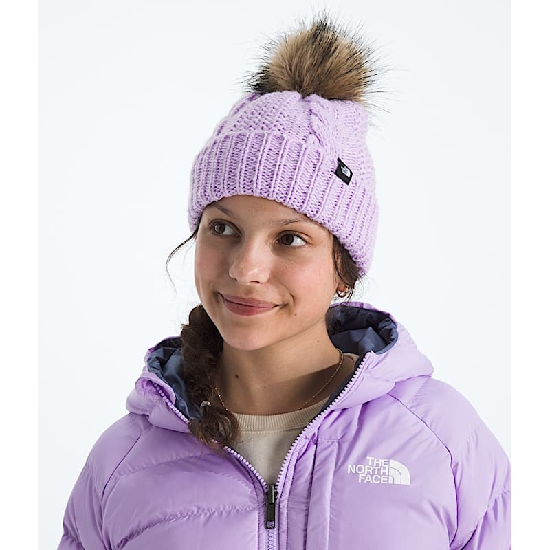 The North Face Kids’ Oh Mega Fur Pom Beanie