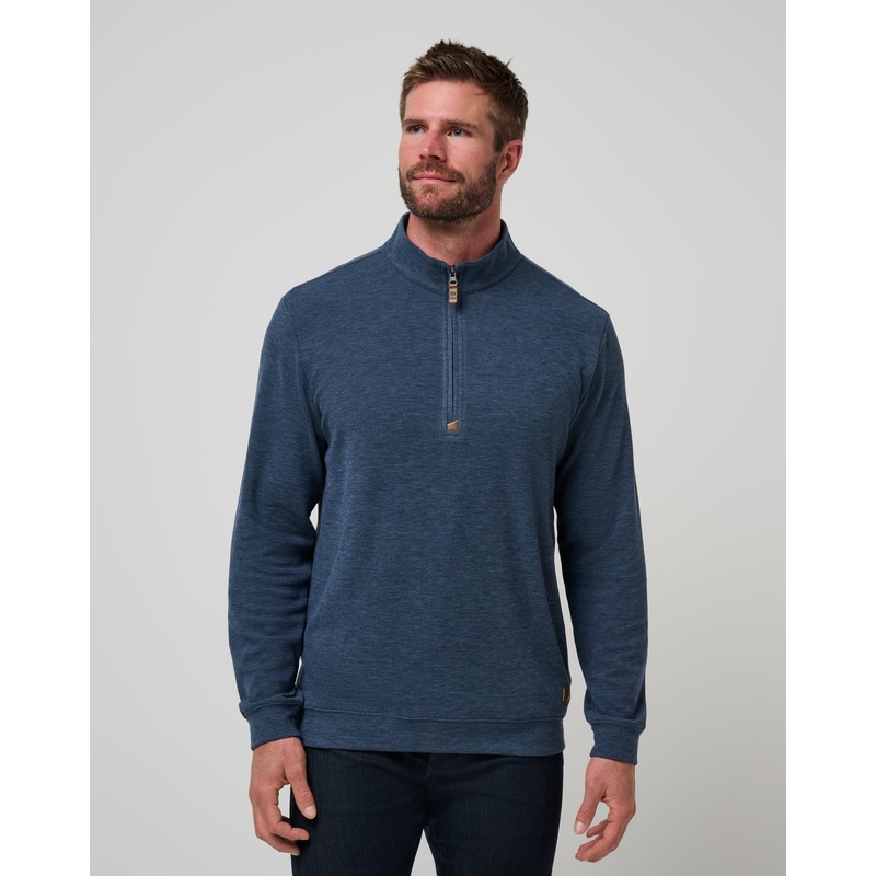TravisMathew Men’s Cloud Sweater Quarter Zip