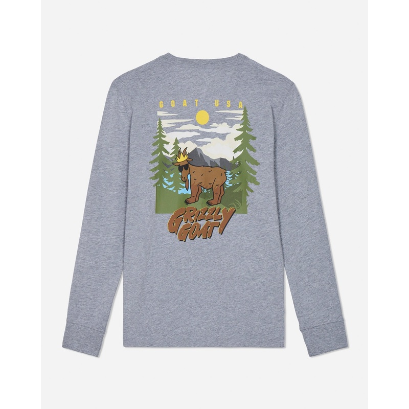 Goat USA Youth Grizzly Long Sleeve T-Shirt