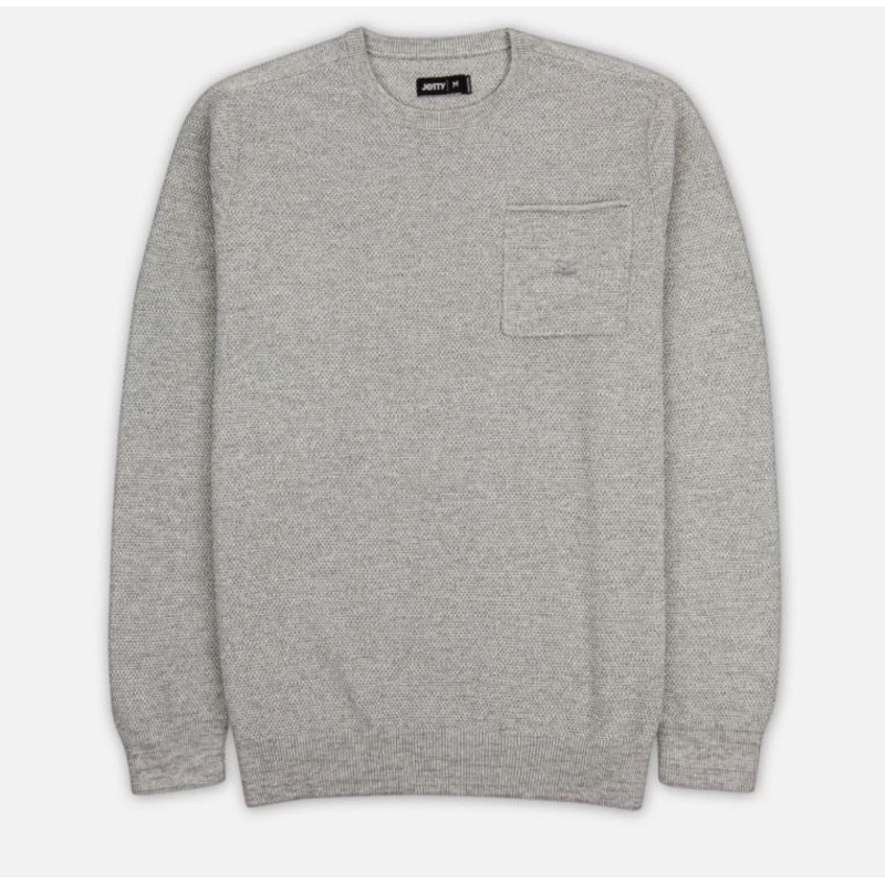 Jetty Men’s Brine Sweater|Navy|Heather Grey|Olive|Storm|Small|Medium|Large|XLarge