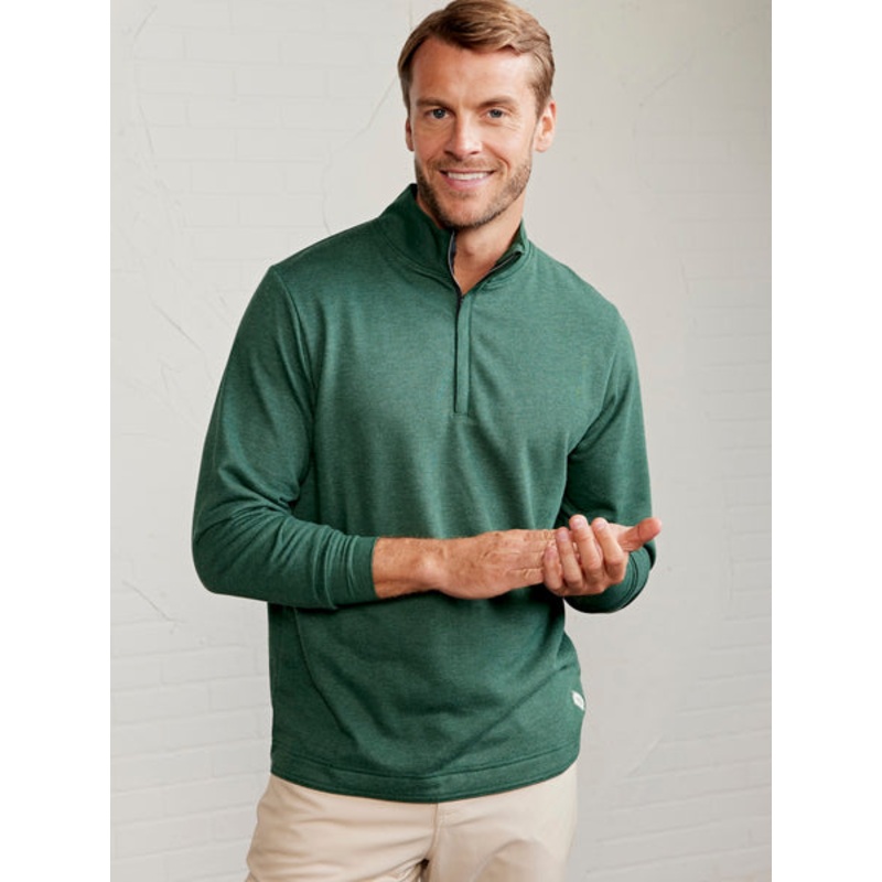 Tasc Men’s Stadium French Terry Quarter Zip