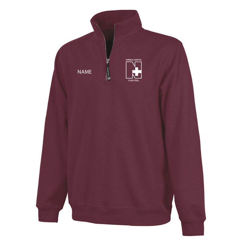 Norwalk Hospital Float Pool 1/4 Zip Sweatshirt