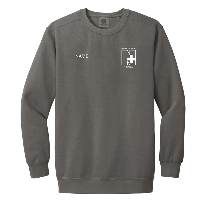 Norwalk Hospital Float Pool Comfort Color Crewneck Sweatshirt