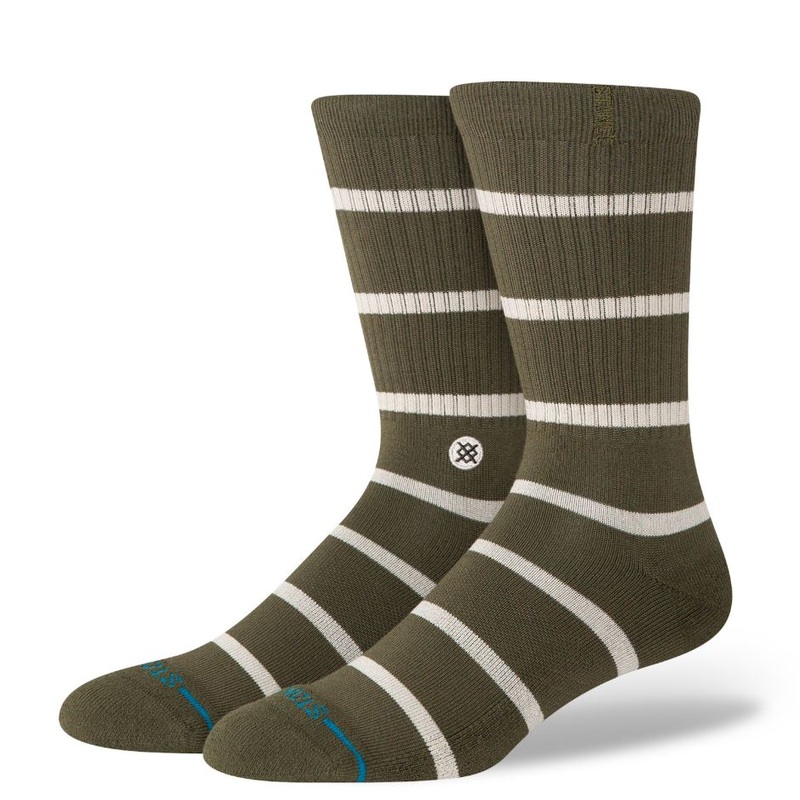 Stance Heritage Crew Socks|Olive|Medium|Large