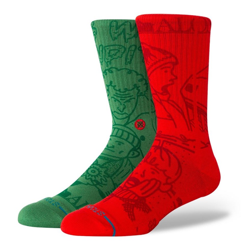 Stance Home Alone Crew Socks|Multi|Medium|Large