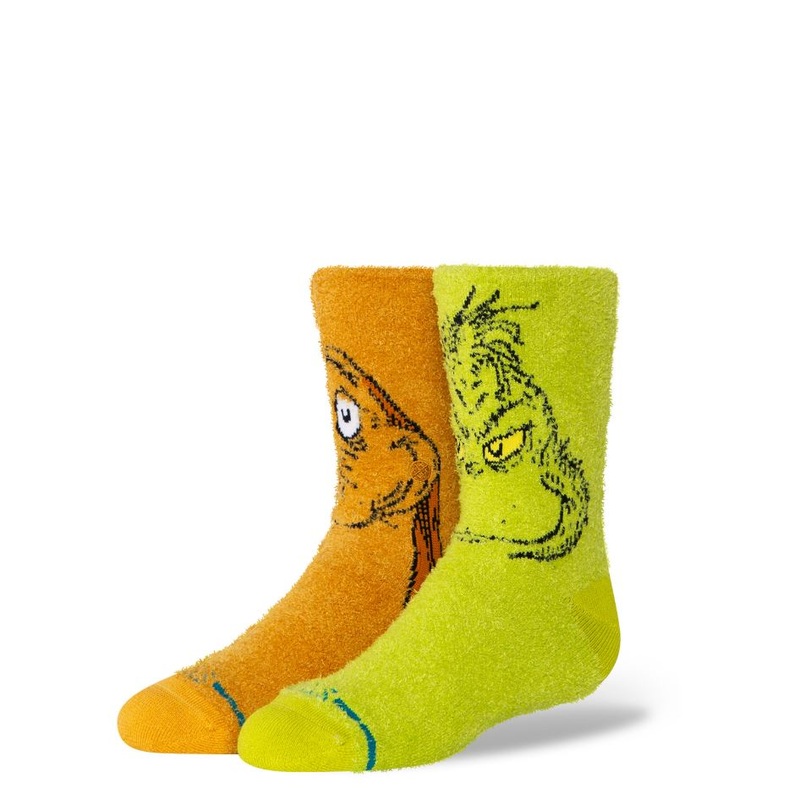 Stance Kids’ Grinch and Max Crew Socks