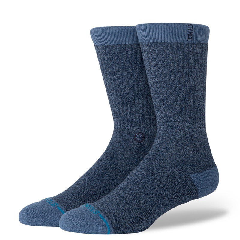 Stance Shelter Crew Sock|Sea Blue|Medium|Large