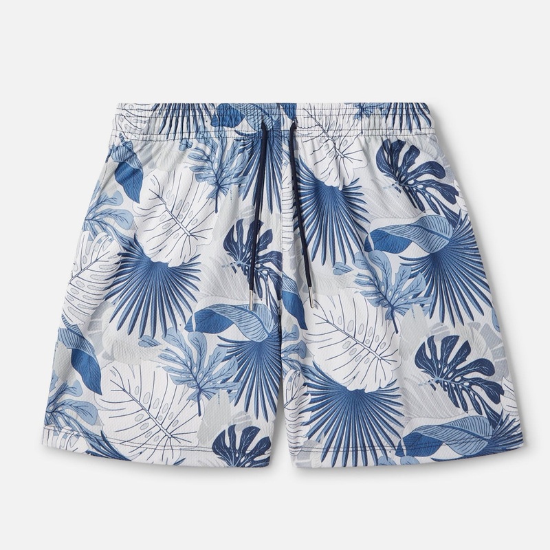 The Drip Shop Kids’ Denim Palms Shorts