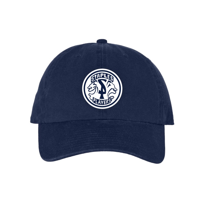 Staples Players Baseball Hat|Navy|White