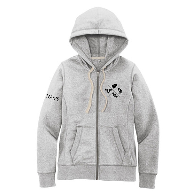 Trumbull Ag and Biotech Full Zip Hooded Sweatshirt