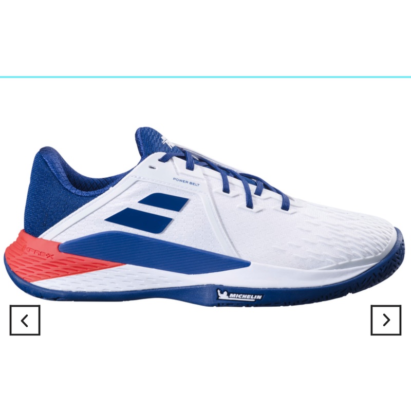 Babolat Propulse Fury 3 AC Men White/Estate Blue