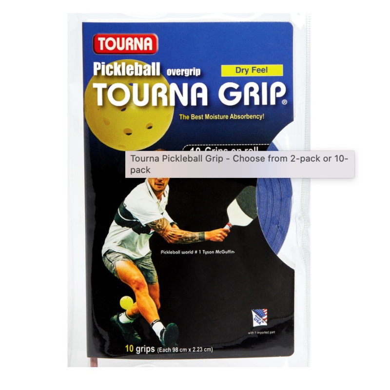 TournaGrip Overgrip 10pk – Pickleball