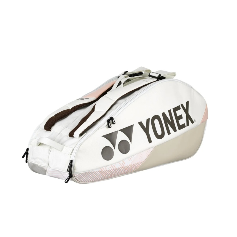 Yonex Pro Racquet 6 Pack Bag Sand Beige
