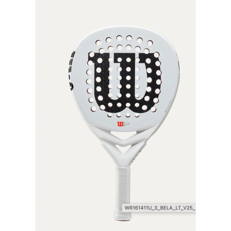 Wilson Bela LT V2.5 Padel Racket- White