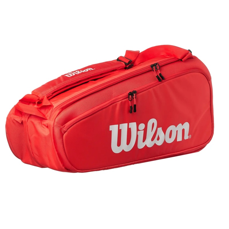 Wilson Super Tour 9-Pack Red Bag