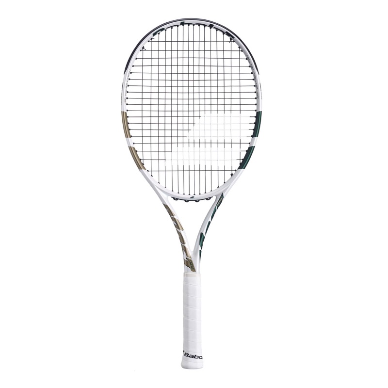 Babolat Boost 2025 Wimbledon tennis racket prestrung