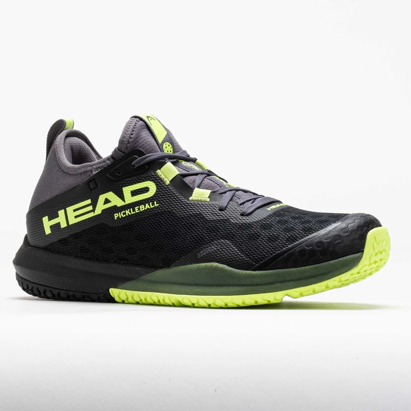 Head Motion Pro Men’s Pickleball Shoes – Black/Lime