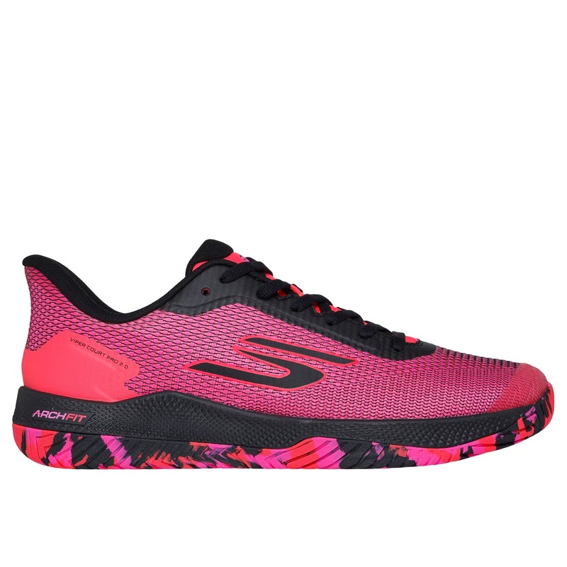 Skechers Viper Court Pro 2.0 – Men’s Pickleball Shoes – Hot Pink / Black