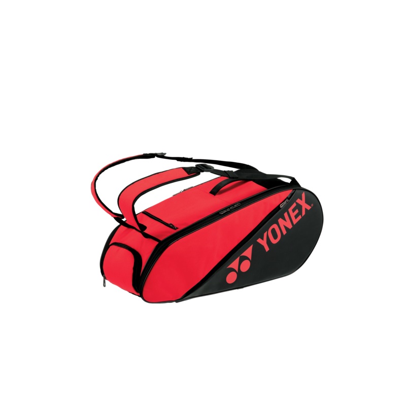 Yonex Active 6 Racket Bag|Black/Red
