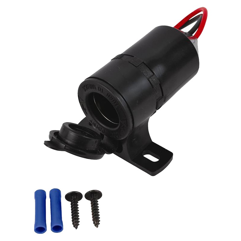 Attwood Outlet Surface Mount – 12V [11862-6]