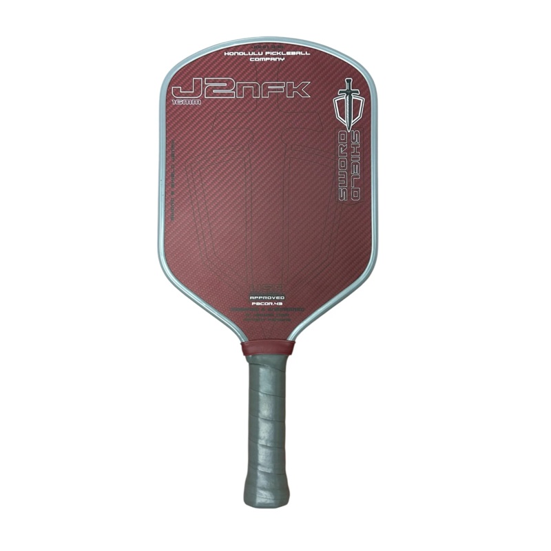 Honolulu Pickleball Sword & Shield J2NFK 16mm Red