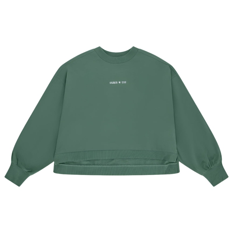 Osaka Women Cropped Sweater | Bayou Green