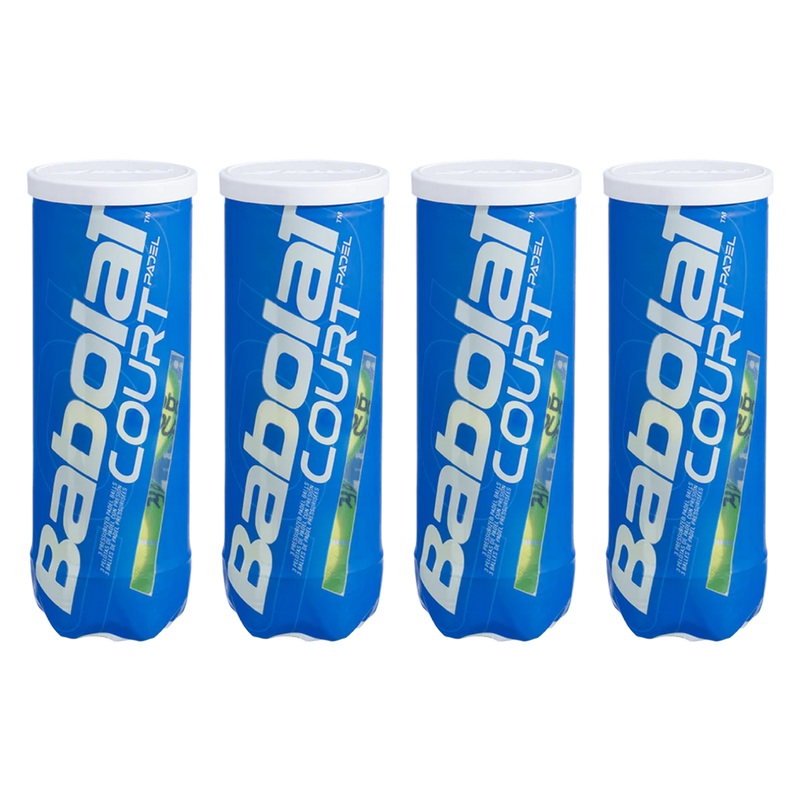 Babolat Balls Court Padel | 4x Can Bundle