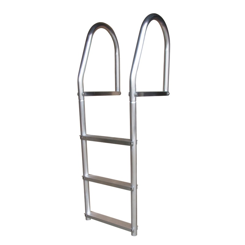 Dock Edge Fixed Eco – Weld Free Aluminum 3-Step Dock Ladder [2073-F]