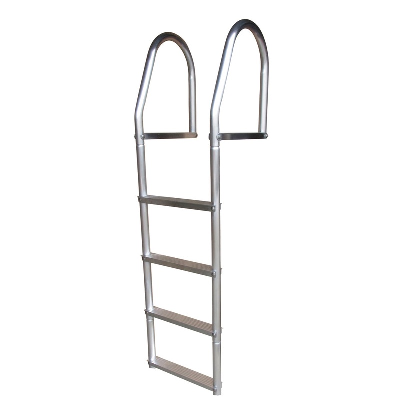 Dock Edge Fixed Eco – Weld Free Aluminum 4-Step Dock Ladder [2074-F]