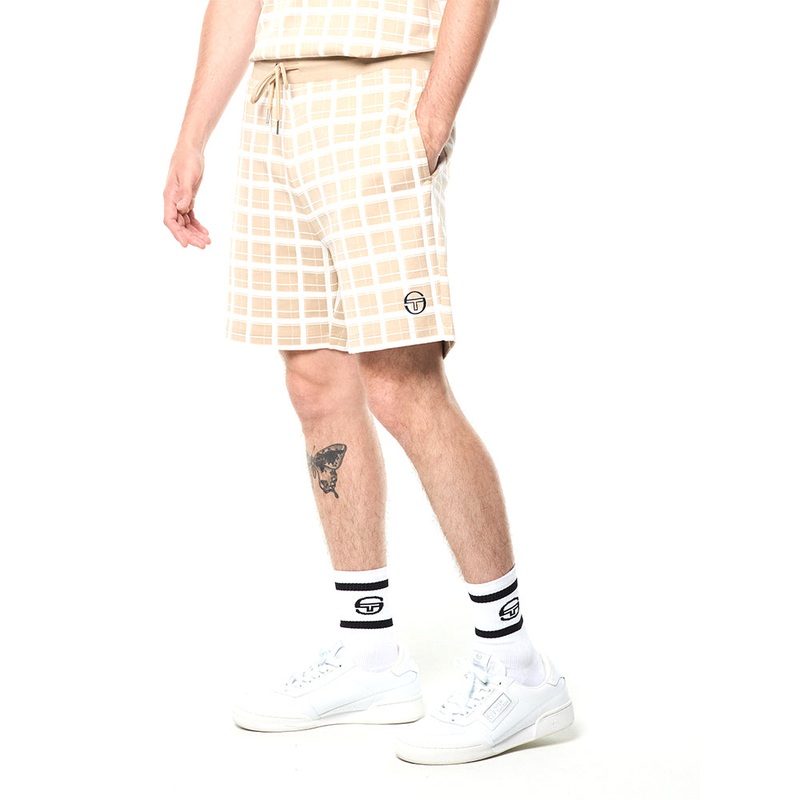 Sergio Tacchini Damarindo Check Short – Humus