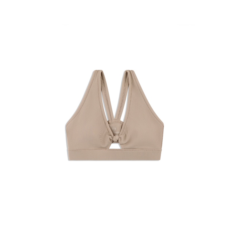 Sergio Tacchini Giulia Sports Bra – Taupe Grey