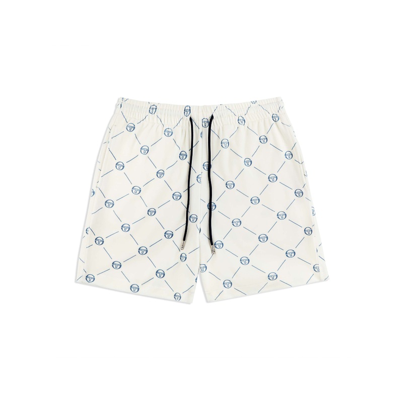 Sergio Tacchini Cosimo Velour Shorts – Gardenia