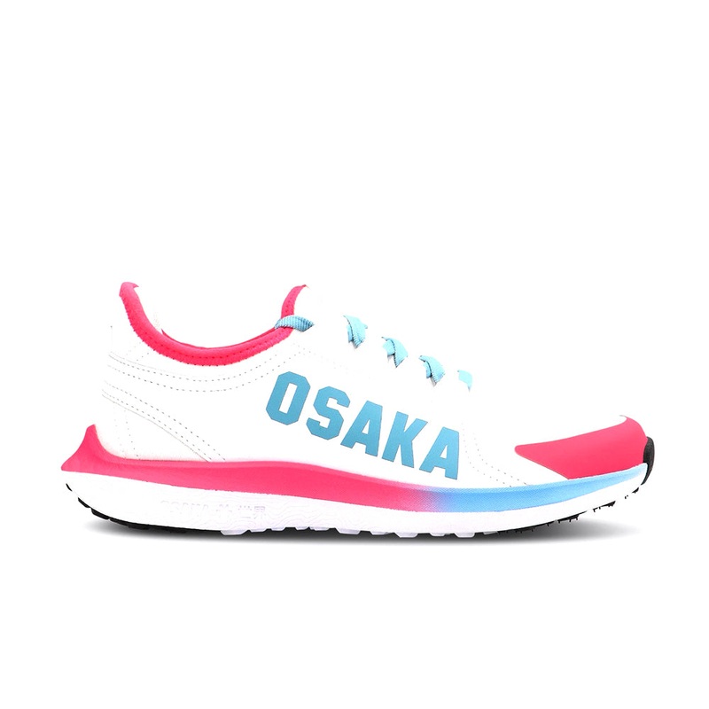 Osaka Kids Footwear Furo Play | White-Retro Blue-Raspberry
