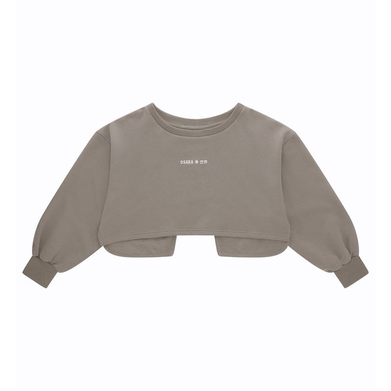 Osaka Women Crossed Back Sweater | Cloudburst