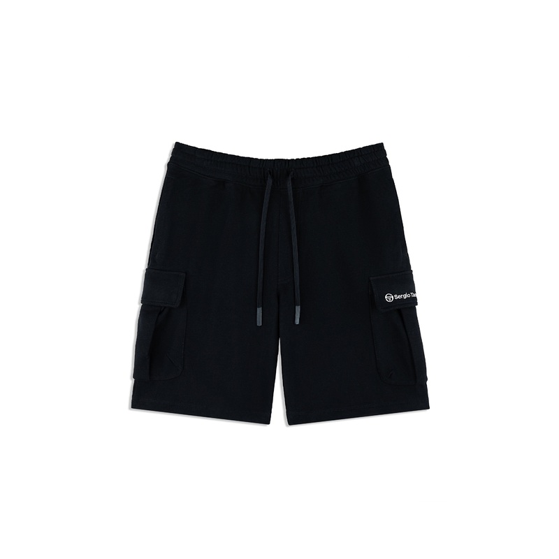 Sergio Tacchini Dario Cargo Shorts – Black Beauty
