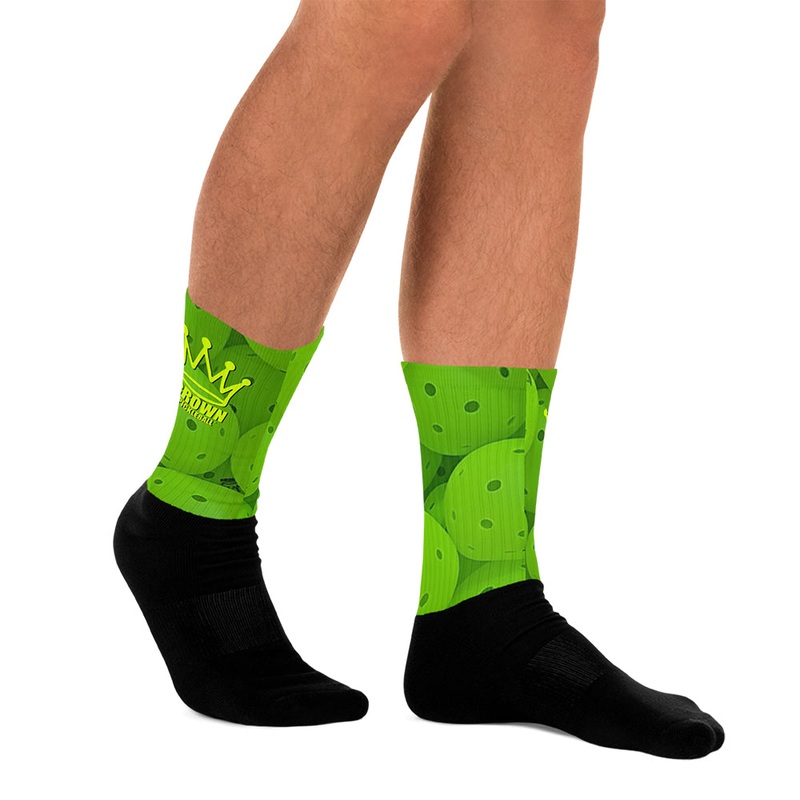 CROWN PICKLEBALL – Pickleball 2.0 Socks (Lime)