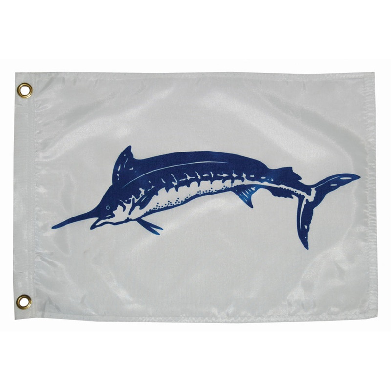 Taylor Made 12 x 18  Blue Marlin Flag [2918]