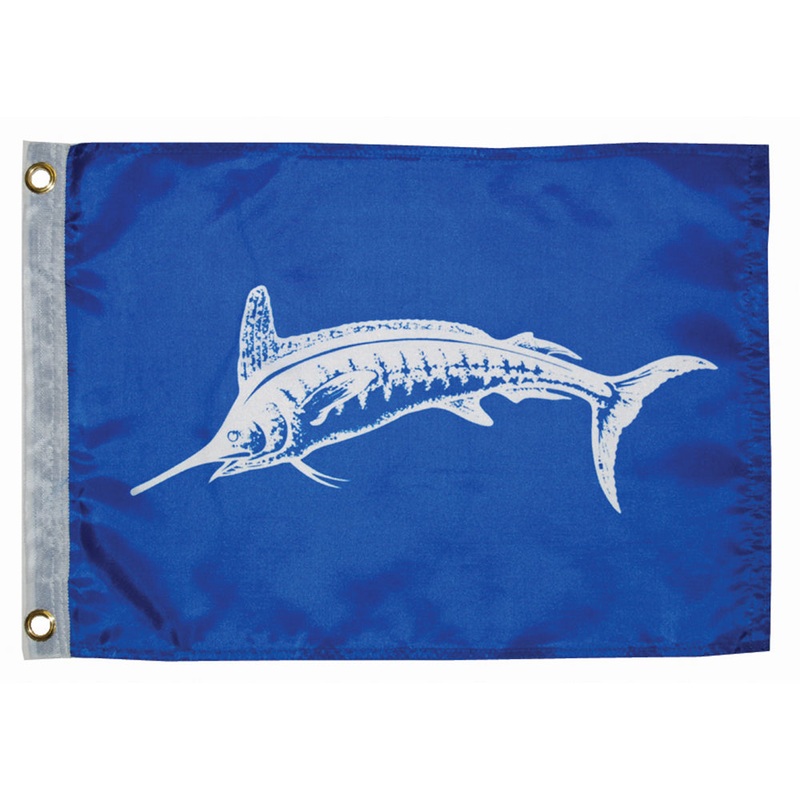 Taylor Made 12 x 18 White Marlin Flag [3018]
